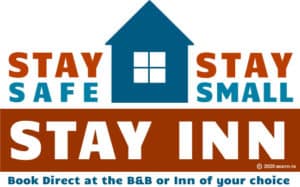 Stay small, stay safe, stay inn logo